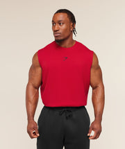 Gymshark Power Cut Off Tank Conditioning Red