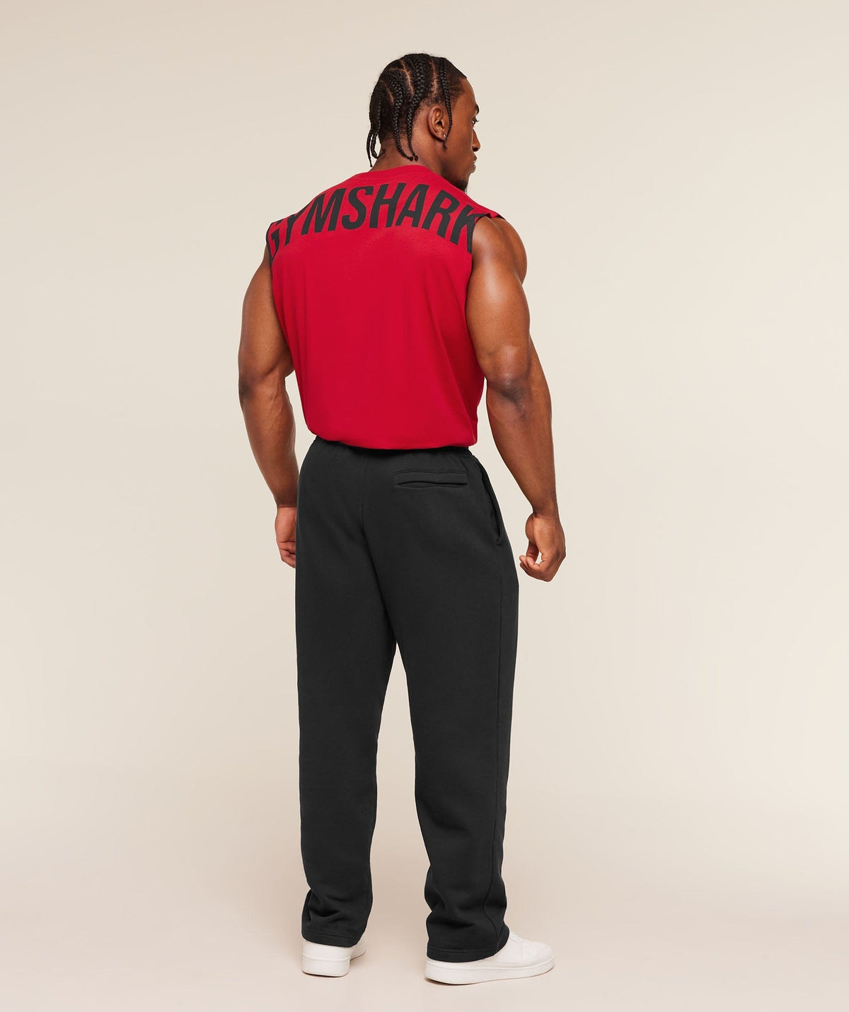 Gymshark Power Cut Off Tank Conditioning Red