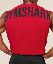 Gymshark Power Cut Off Tank Conditioning Red