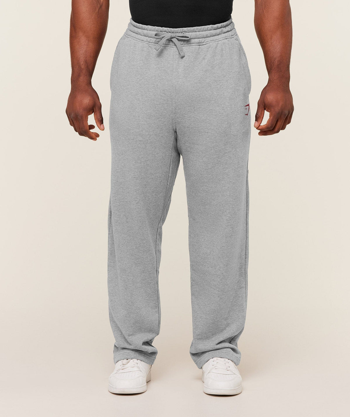Gymshark Power Straight Leg Pants Charcoal Core Marl