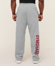 Gymshark Power Straight Leg Pants Charcoal Core Marl