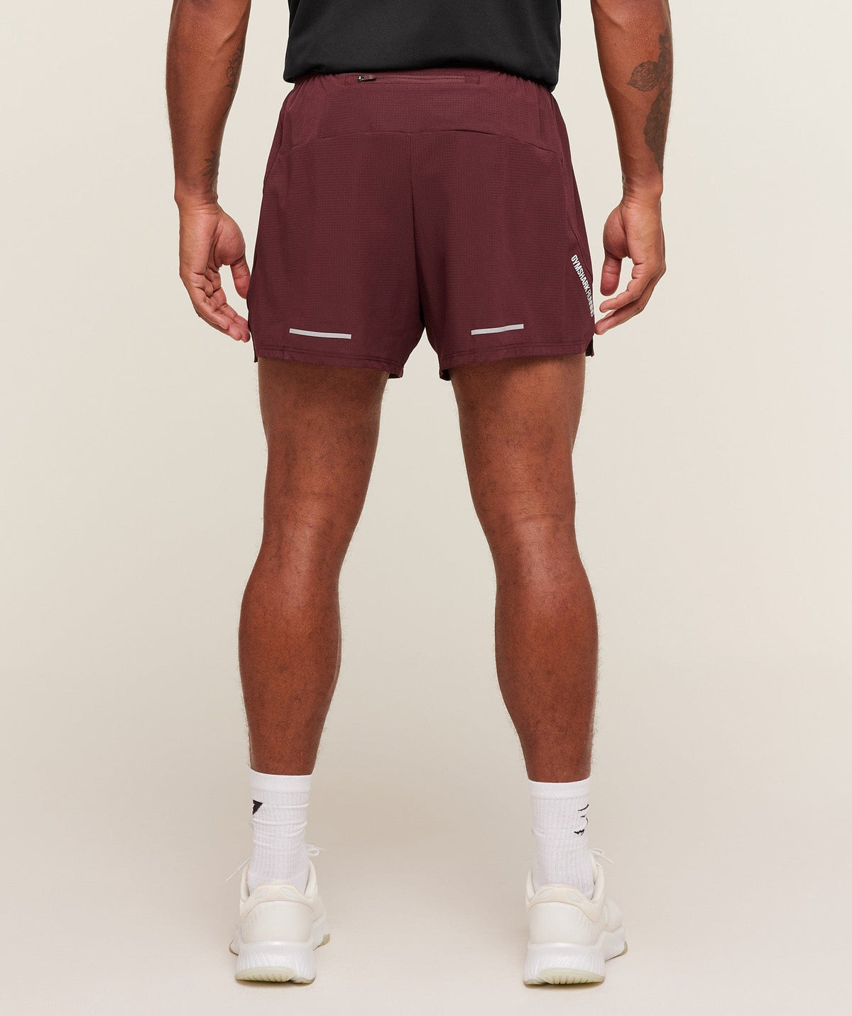 Gymshark Running 5" Shorts Rich Maroon