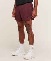 Gymshark Running 5" Shorts Rich Maroon