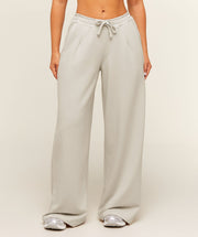 Women's Gymshark Lightweight Wide Leg Pant Short Pebble Grey