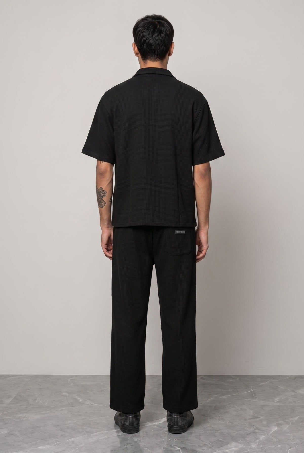 BLACK CO-ORD SET MEN'S PANT