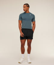 Gymshark Vital Seamless T-Shirt Iron Blue
