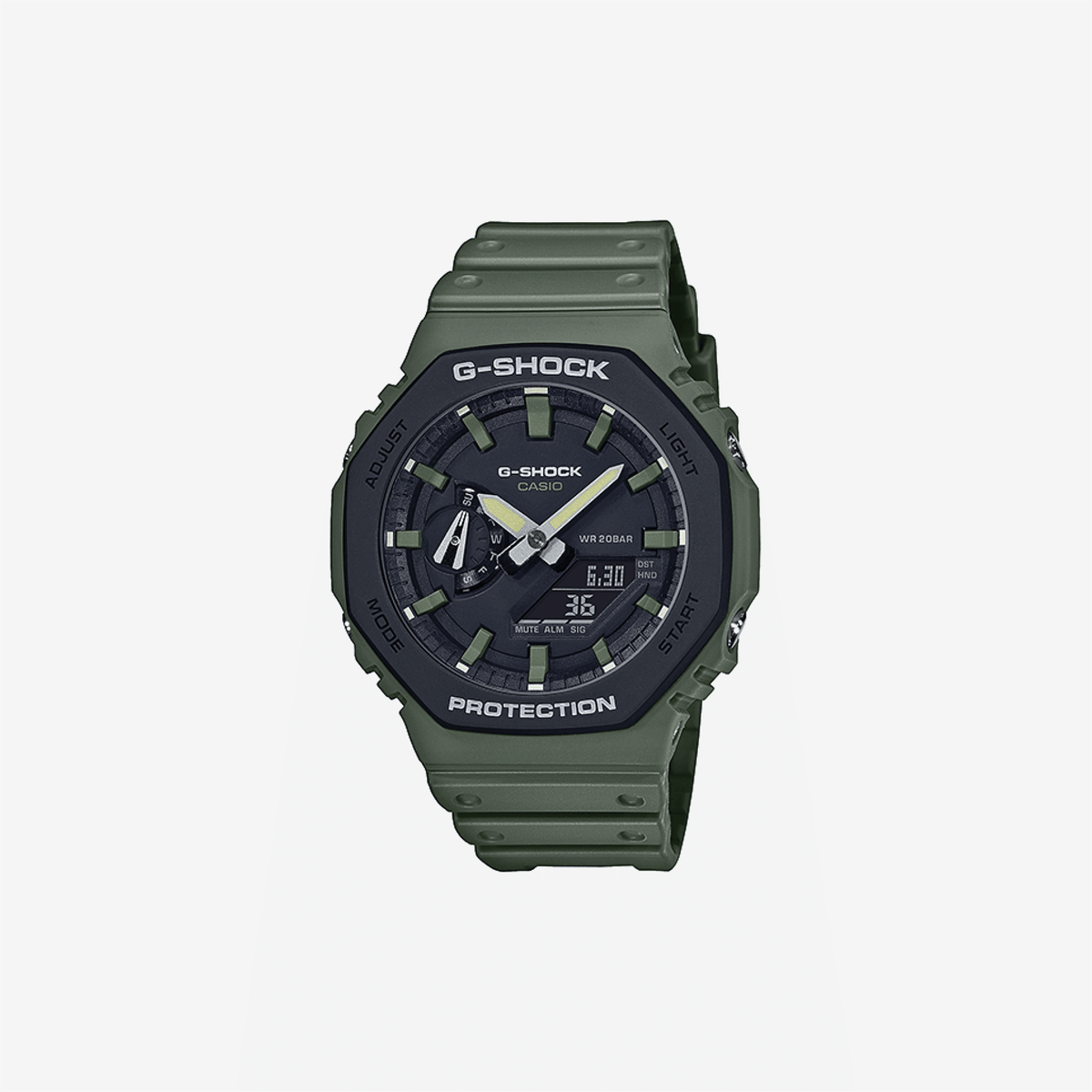 Casio G-Shock GA-2110SU-3ADR Quartz Black Dial Analog-Digital Resin Watch