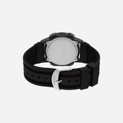 Timex Expedition Digital CAT5 Green Dial Black Brown Leather Strap Watch