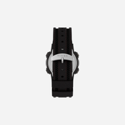 Timex Expedition Digital CAT5 Green Dial Black Brown Leather Strap Watch