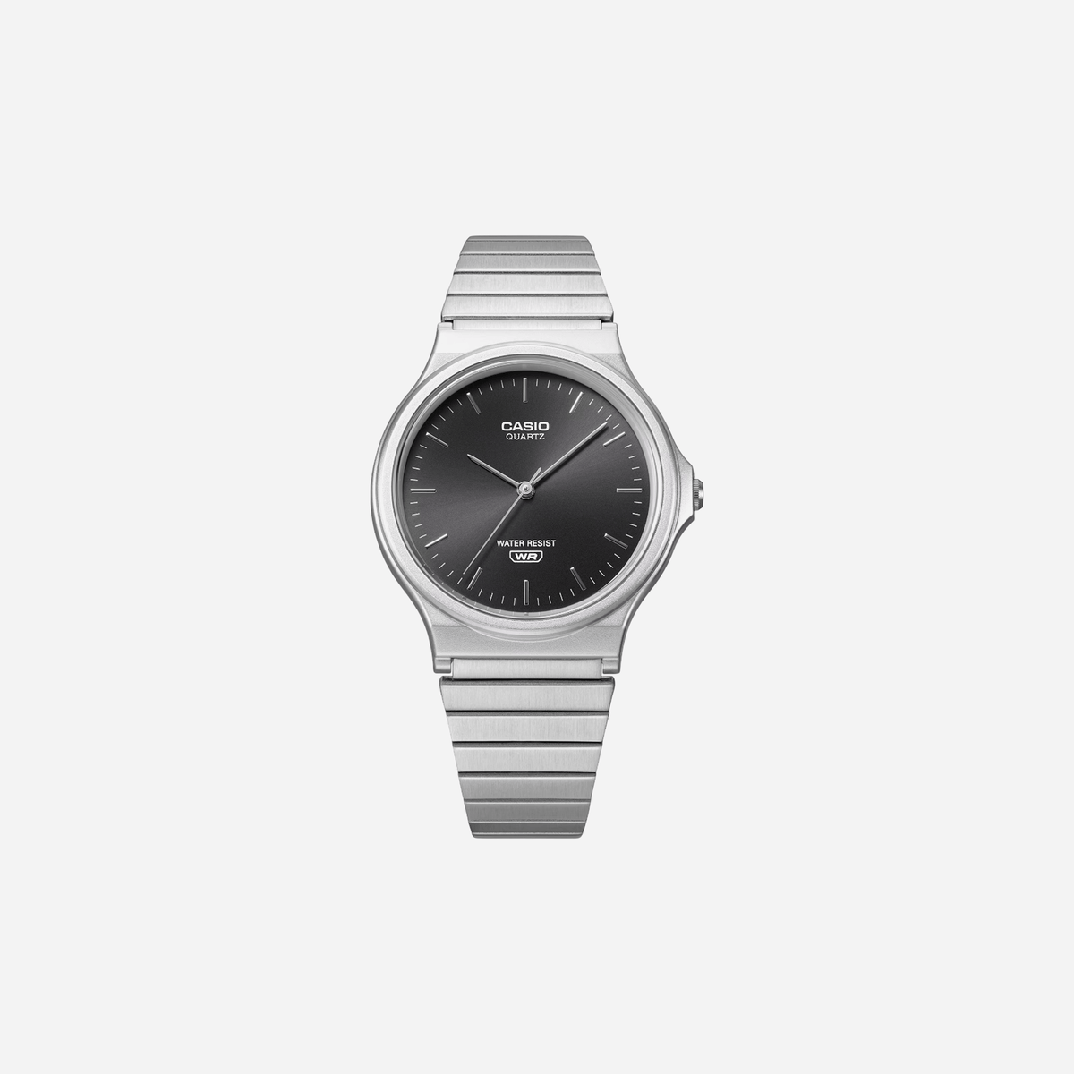 Casio MQ-24DA-1A Quartz Black Dial Stainless Steel Watch