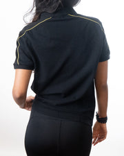 Hackett London Black Polo T-Shirt (S)