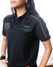 Hackett London Black Polo T-Shirt (S)