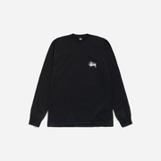 Stussy Basic Long Sleeve T-Shirt Black