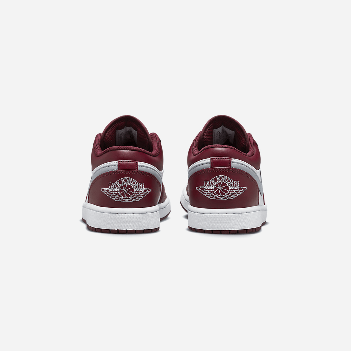 Jordan 1 Low White Bordeaux