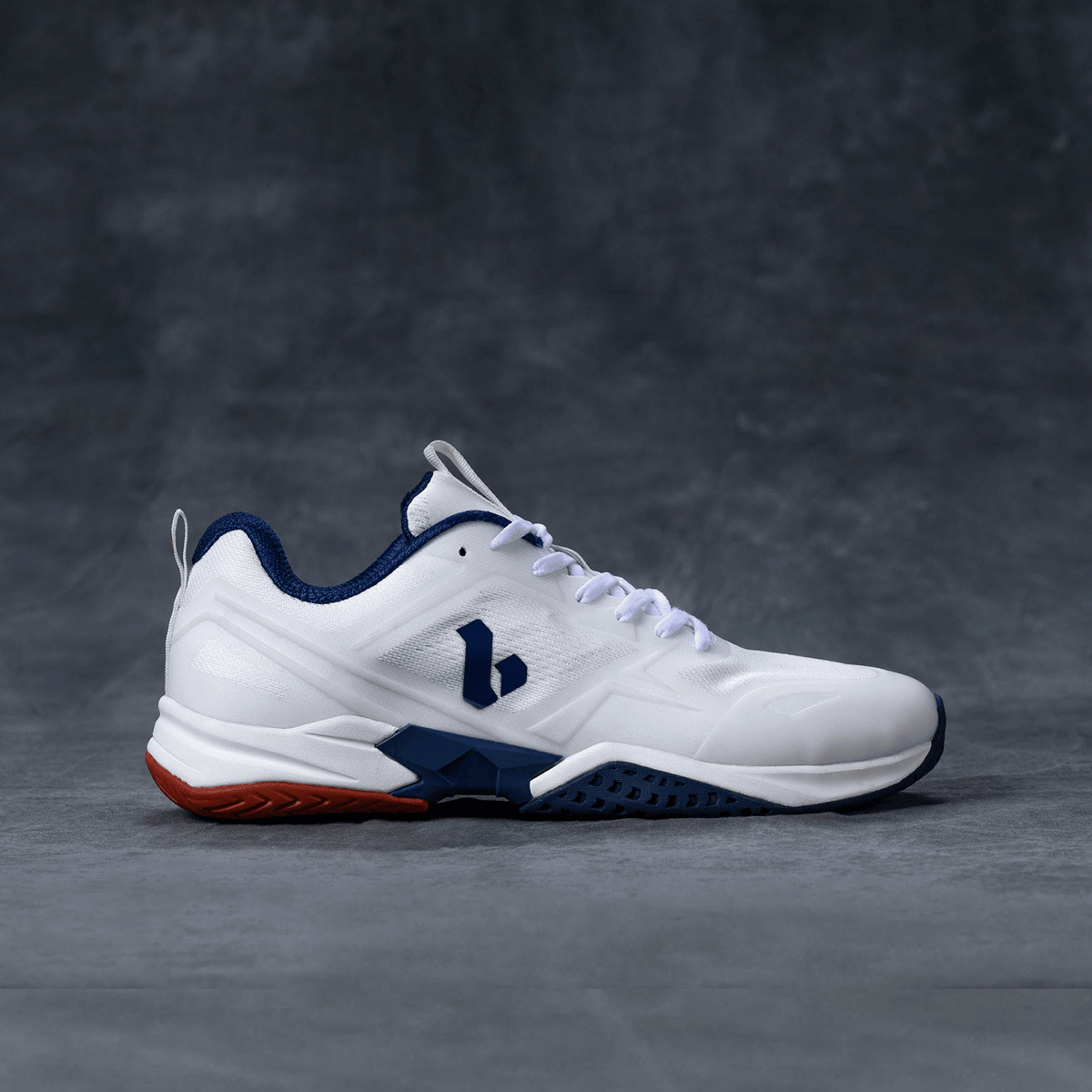 Built Court Shoe V1 White/Blue
