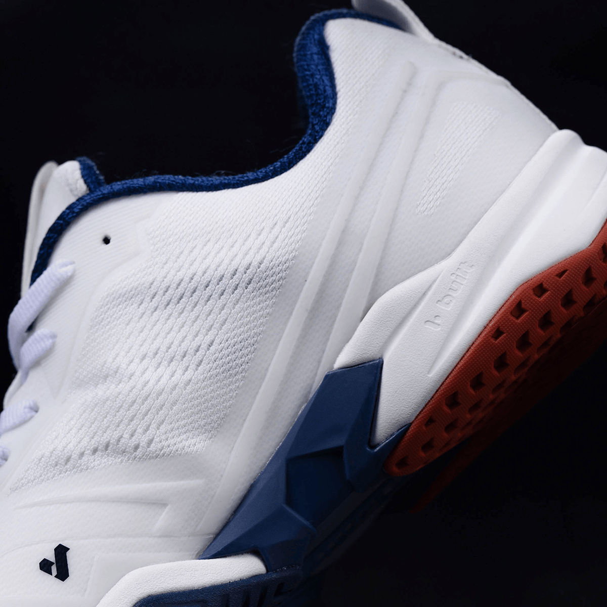 Built Court Shoe V1 White/Blue