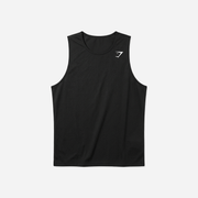 Gymshark Arrival Tank Black Slim Fit