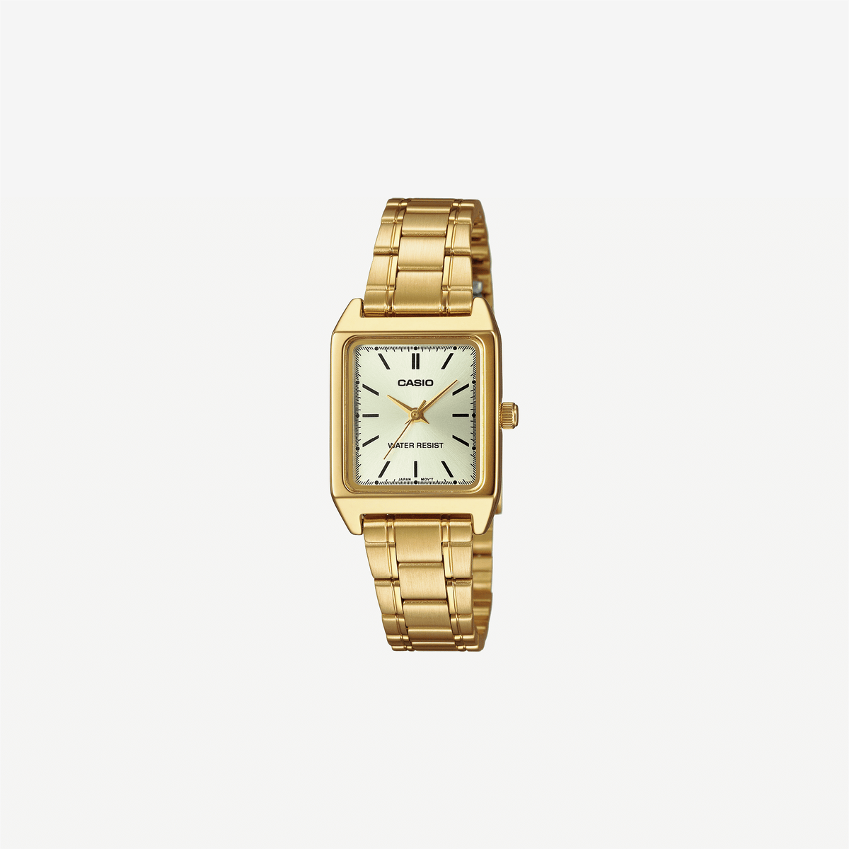 Casio Enticer LTP-V007G-9EUDF Quartz Gold Dial Analog Stainless Steel Watch