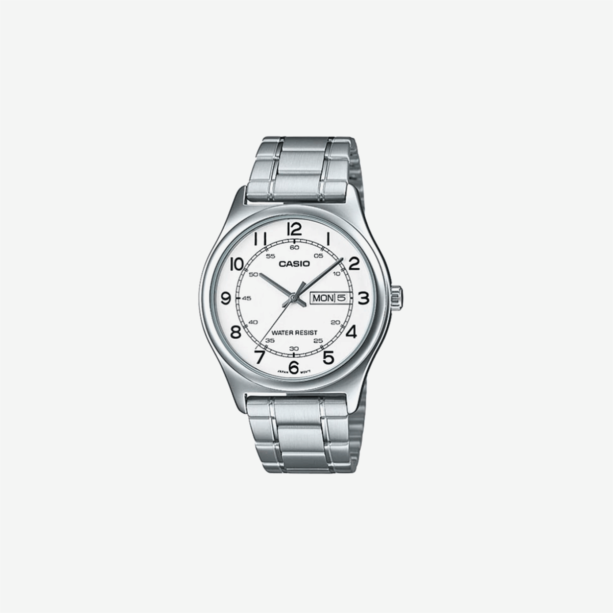 Casio MTP-V006D-7BUDF White Dial Stainless Steel Watch