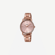 Casio Enticer LTP-E412PG-4ADF Quartz Rose Gold Dial Analog Stainless
