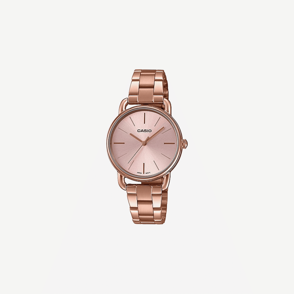 Casio Enticer LTP-E412PG-4ADF Quartz Rose Gold Dial Analog Stainless