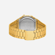 Casio Vintage A168WG-9 Quartz Gold Dial Digital Retro Style Stainless Steel Watch