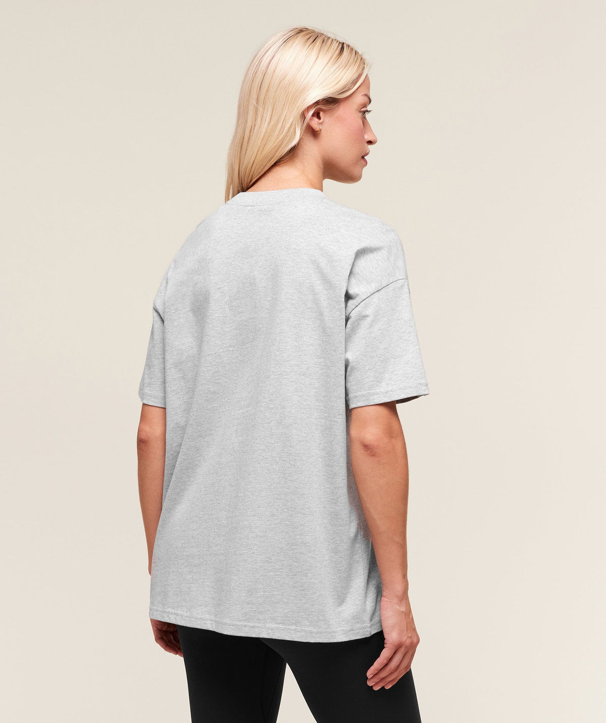 Gymshark Training Oversized T-Shirt  - Light Grey Marl