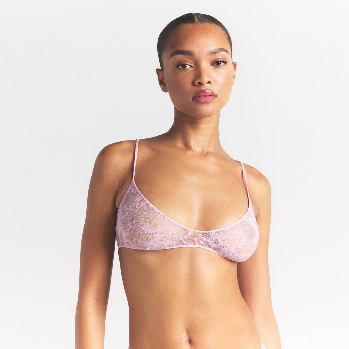 Stretch Lace Skimpy Scoop Bralette