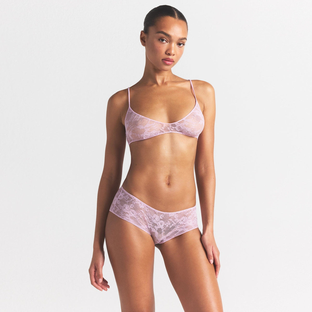 Stretch Lace Skimpy Scoop Bralette