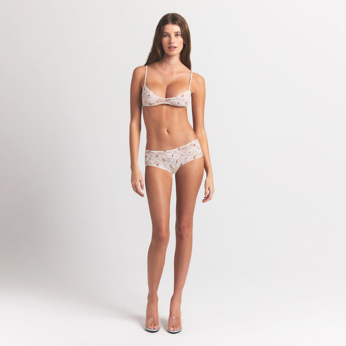 Stretch Lace Skimpy Scoop Bralette