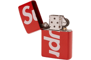 Supreme Logo Zippo Red