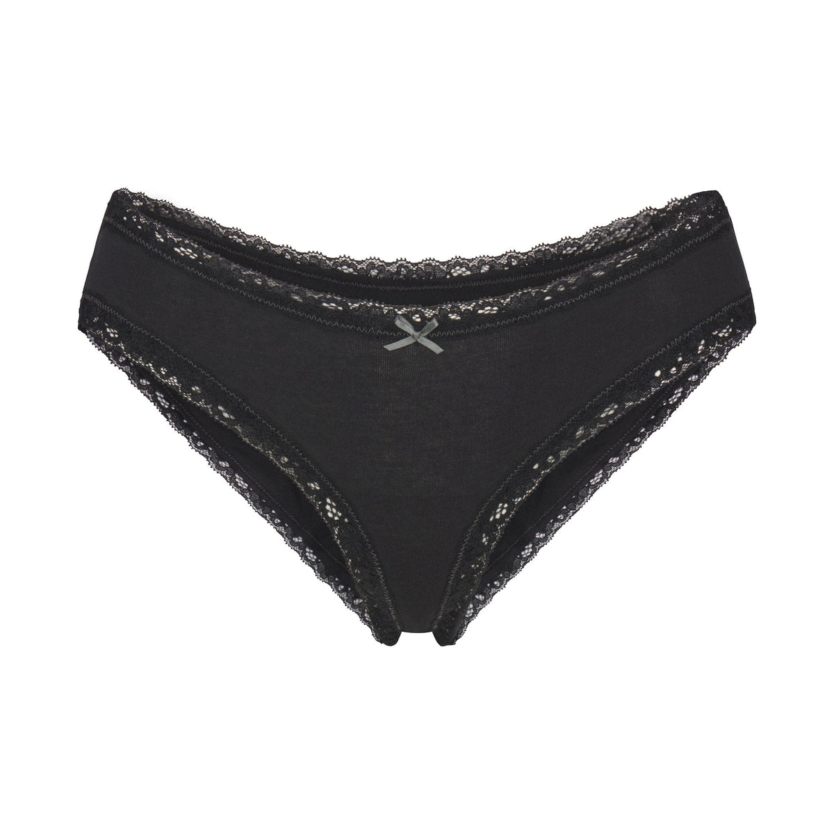 Lightweight Cotton Lace Brief