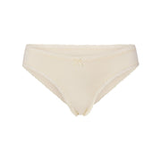 Lightweight Cotton Lace Brief