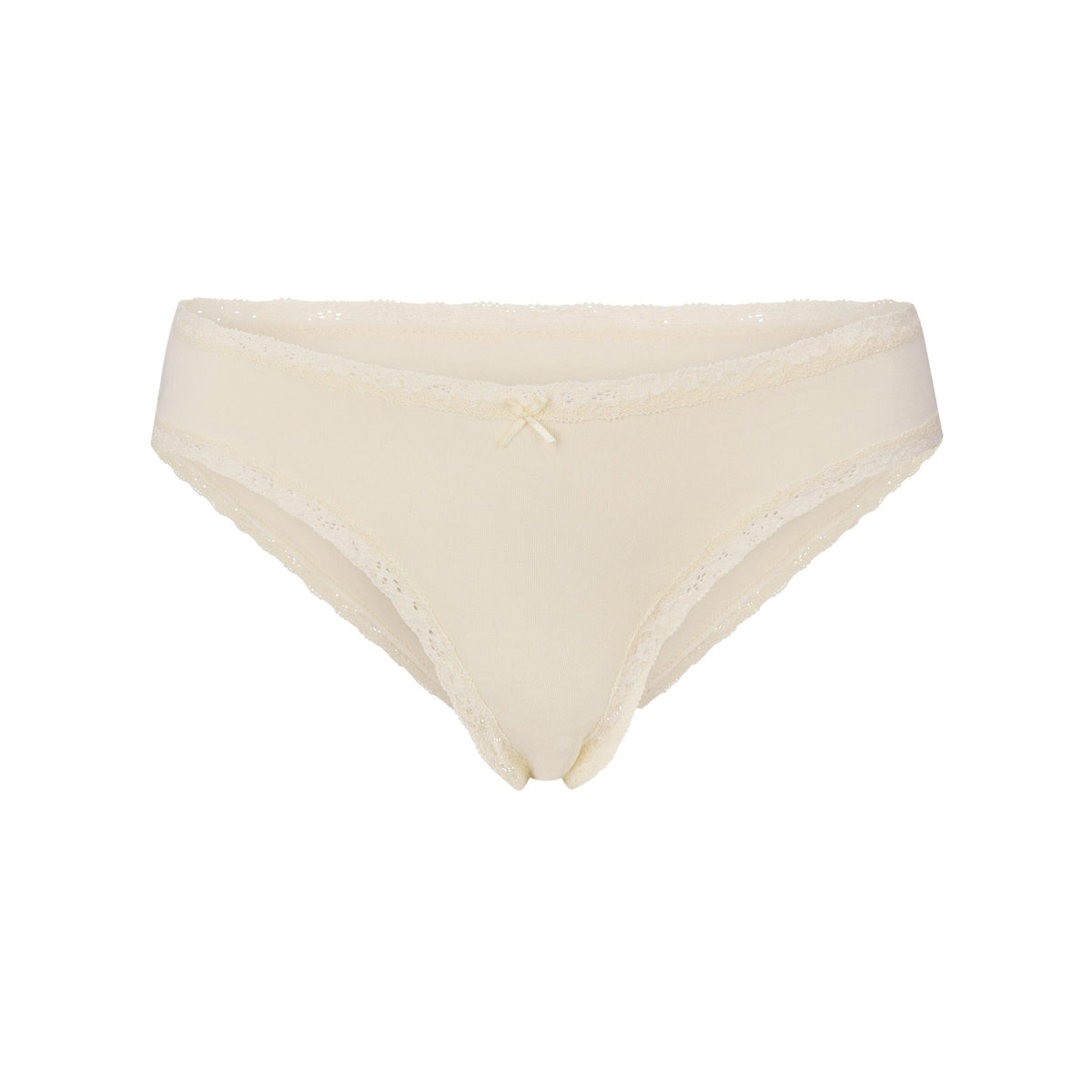 Lightweight Cotton Lace Brief