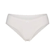 Lightweight Cotton Lace Brief