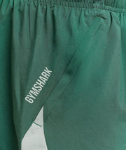 Gymshark Sport 5" Shorts - Lift Green/Clay Green