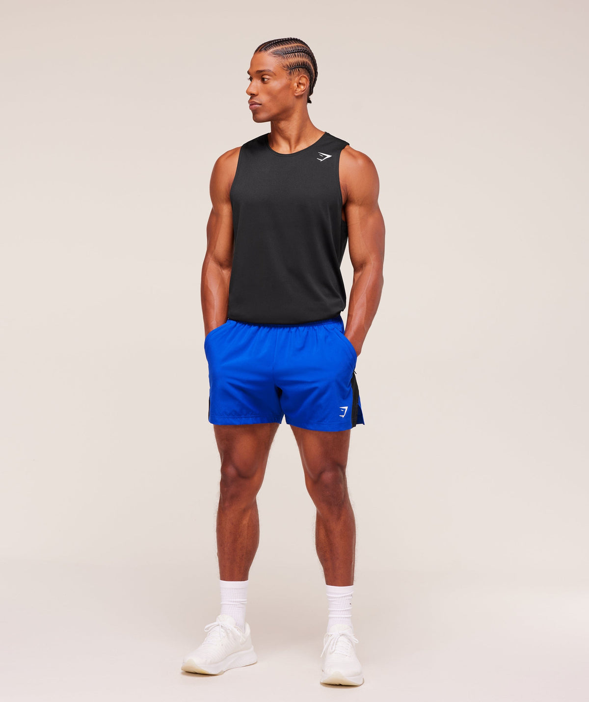 Gymshark Sport 5" Shorts - Athletic Blue/Black