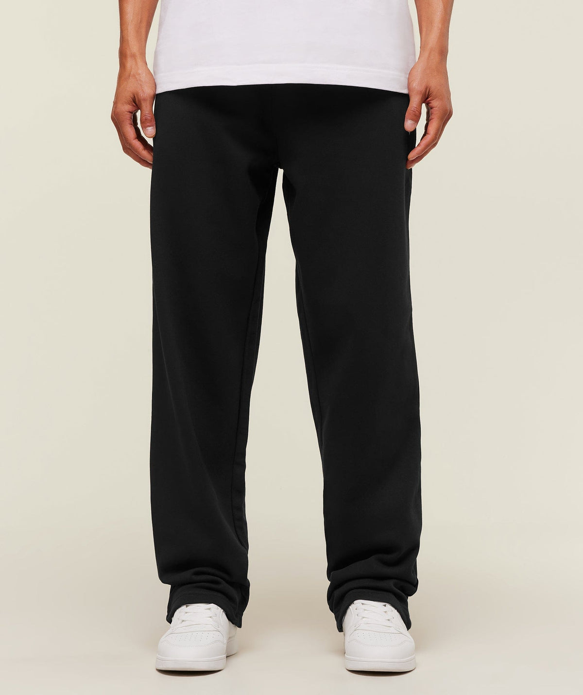 Gymshark Crest Straight Leg Jogger Tall - Black