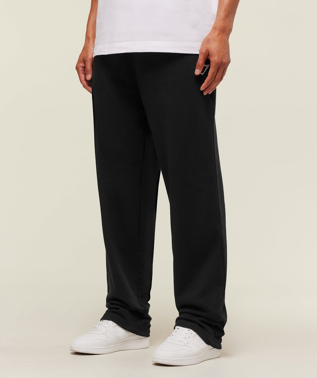 Gymshark Crest Straight Leg Jogger Tall - Black