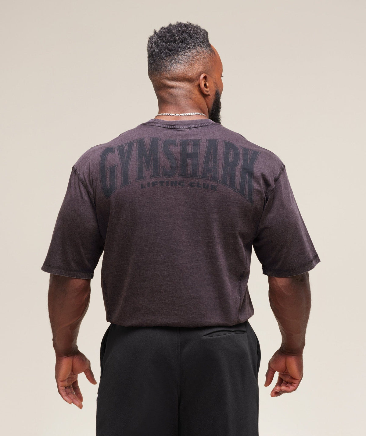 Gymshark Heritage Washed T-Shirt - Plum Brown