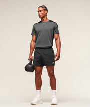 Gymshark Arrival Block T-Shirt - Dark Grey