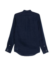 Polo Ralph Lauren Blue Button-Down Shirt with Pony Motif