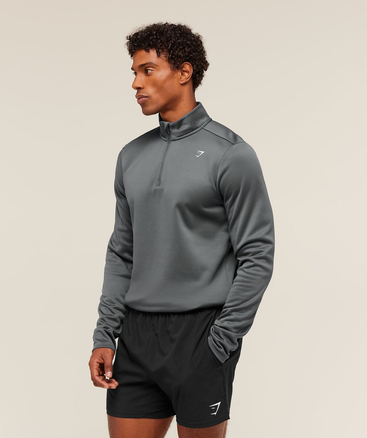 Gymshark Training 1/4 Zip - Graphite Grey