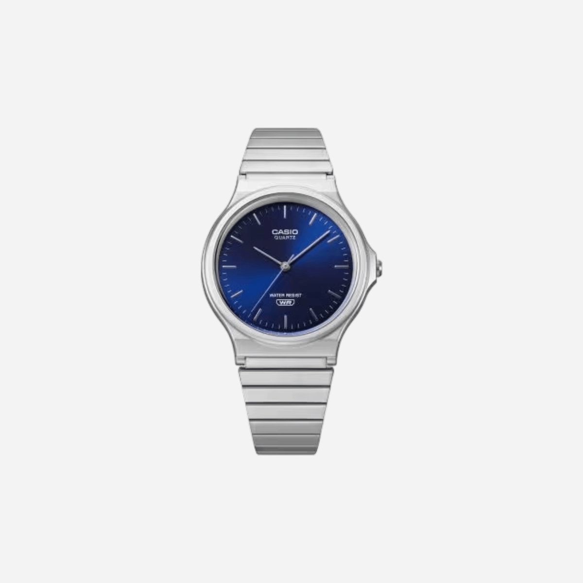 Casio MQ-24DA-2A Quartz Blue Dial Stainless Steel Watch