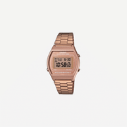 Casio Vintage B640WC-5ADF Quartz Rose Gold Dial Digital Stainless Steel Watch