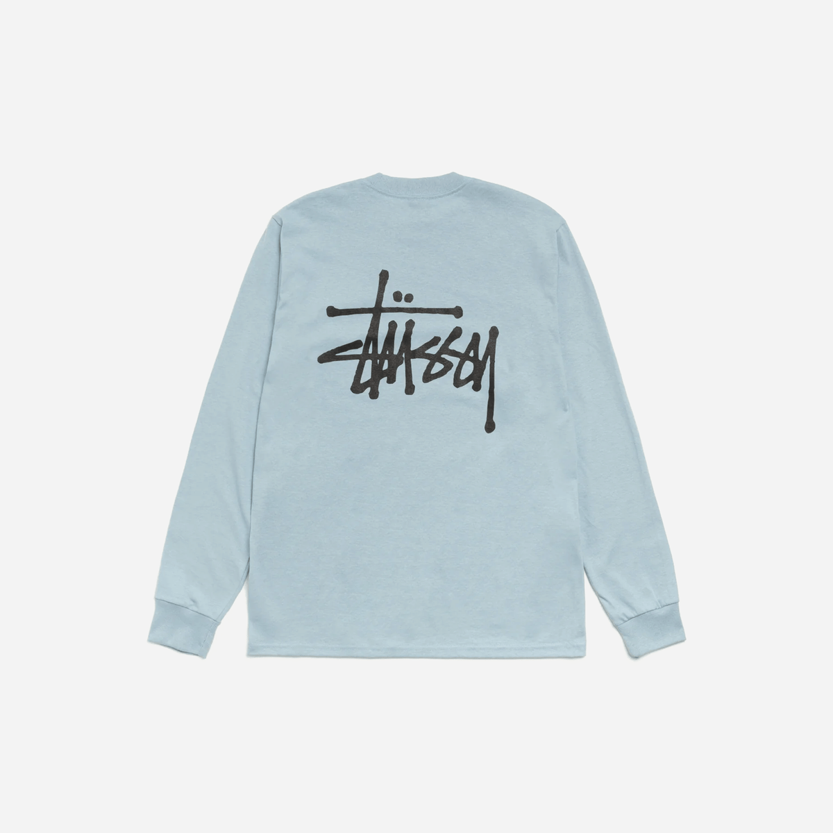 Stussy Basic Long Sleeve T-Shirt Slate