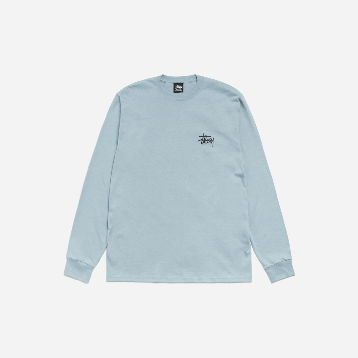 Stussy Basic Long Sleeve T-Shirt Slate