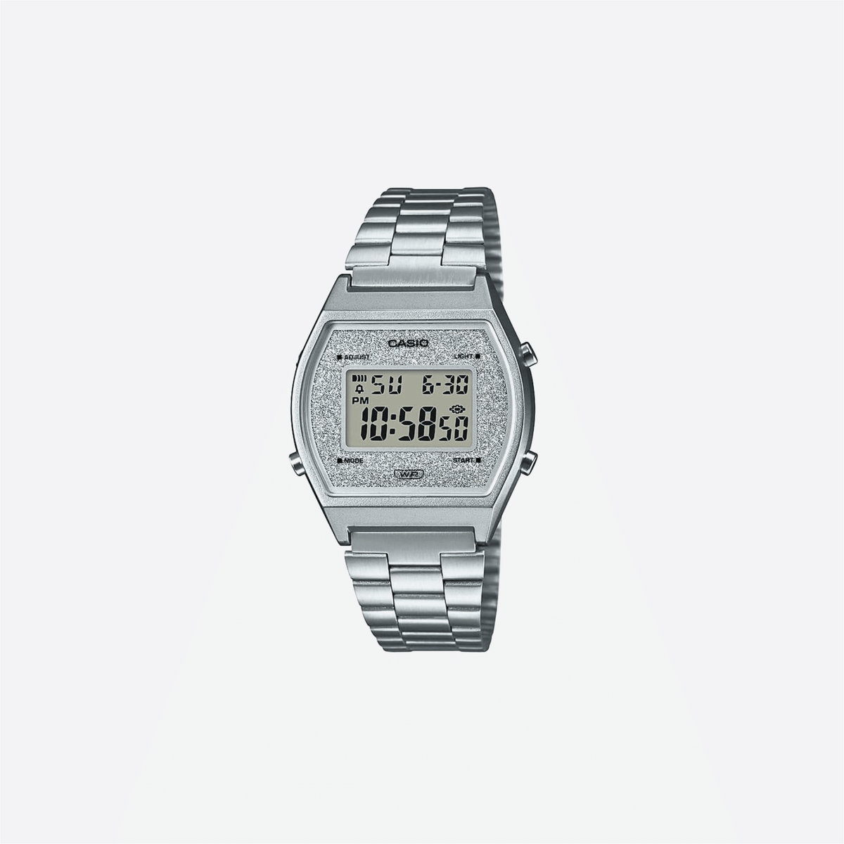 Casio B640WDG-7DF Digital Quartz Silver Stainless Steel Unisex Watch