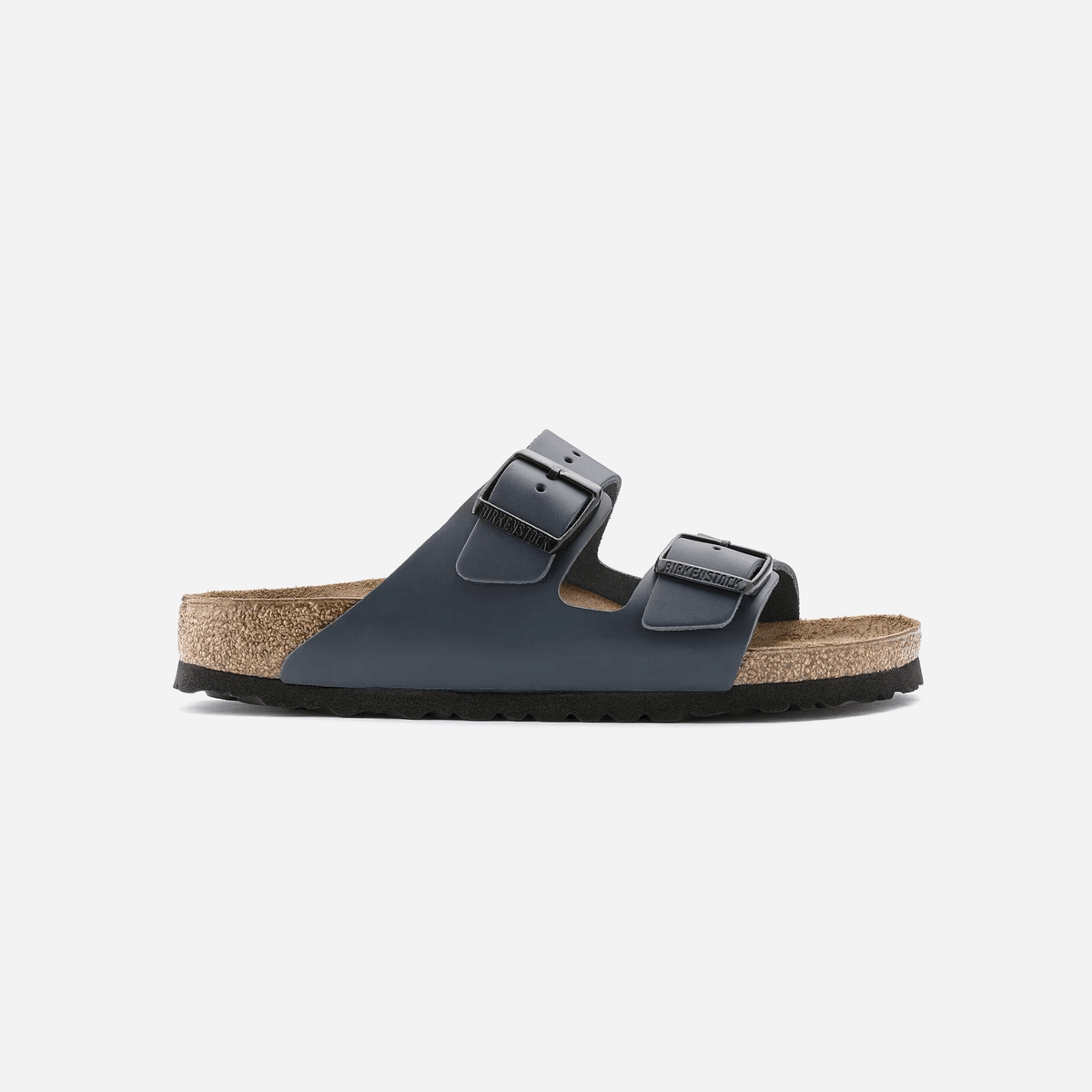 Birkenstock Arizona Natural Leather Blue Regular Fit