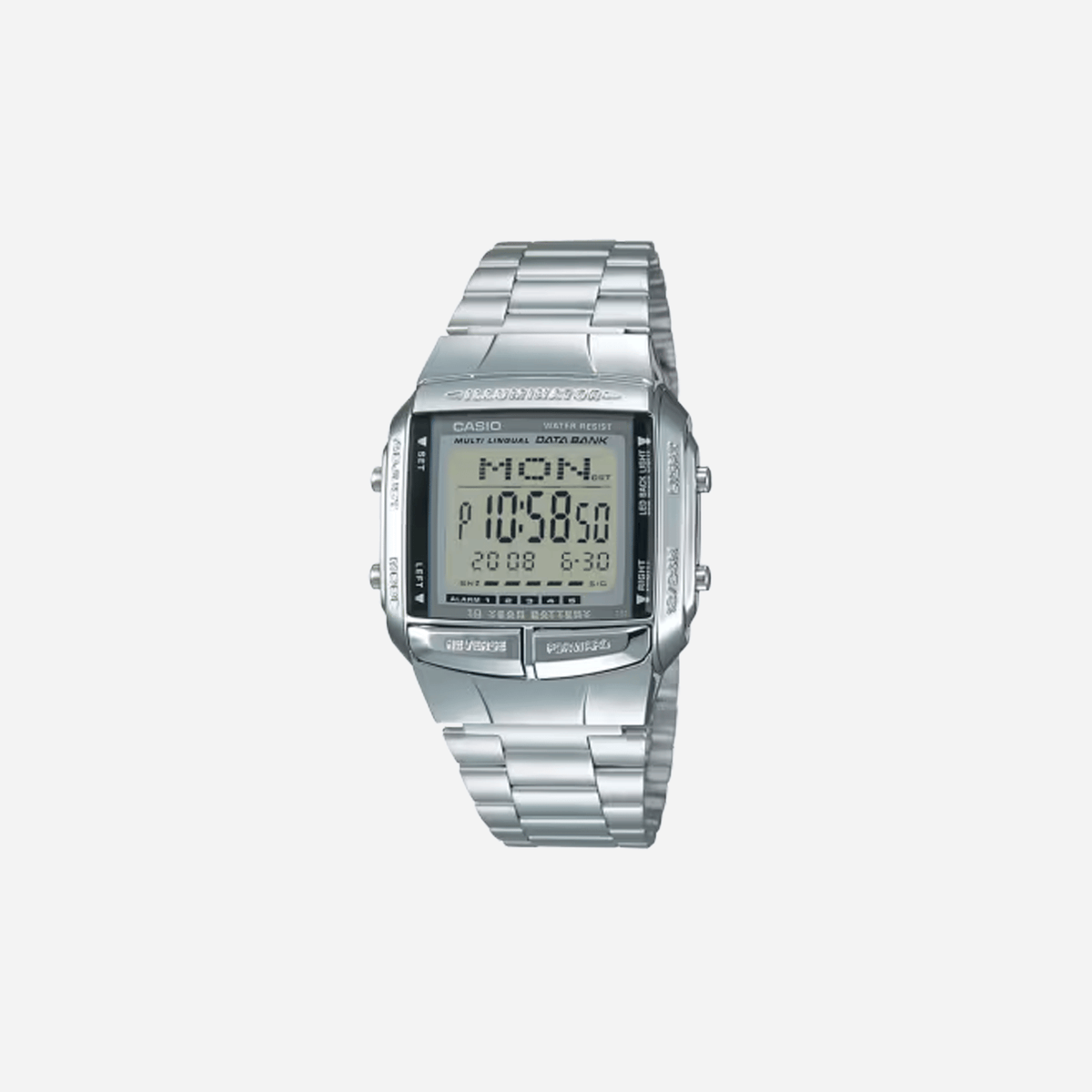 Casio Vintage DB-360-1ADF Digital Grey Dial Watch
